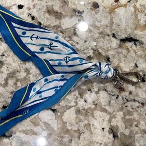 Brighton clip on bag scarf *new*Retired design. Bag scarfed charm